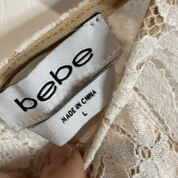 Flirty Bebe curve hugging lace dress! - Picture 7 of 15